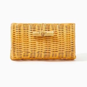 Lilly Pulitzer Wicker Case NWOT